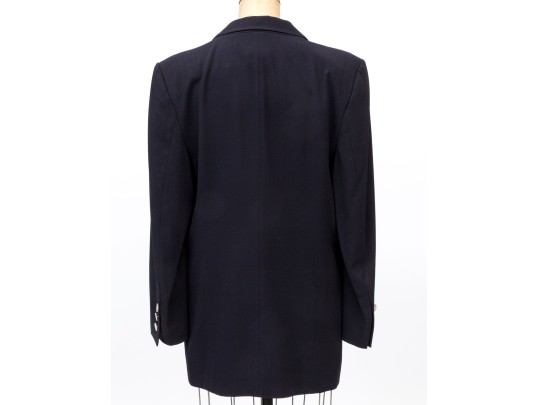Escada Margaretha Ley Embroidered Collared Blazer, Size 40