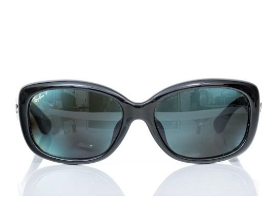 Ray-Ban Stylish Black Oversized Acrylic Sunglasses