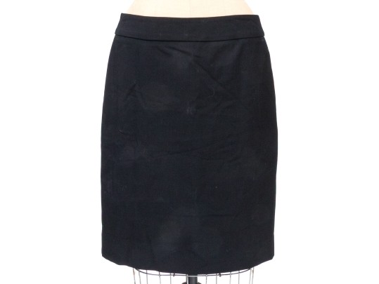 Collection Of Two Assorted Armani Collezioni Grey And Black Toned Skirts