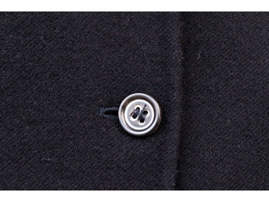 Sonia Bogner Black Wool And Angora Blazer Size 8