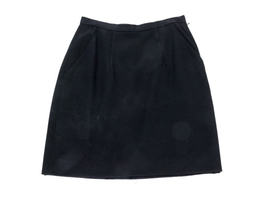 Collection Of Two Assorted Skirts; Giorgio Armani Black Label, Escada, Sizes 38 And 42