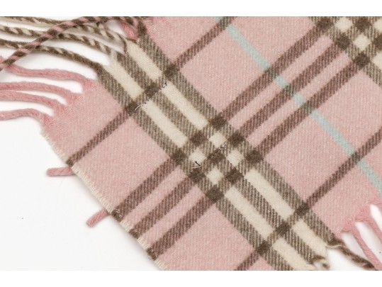 Burberry Cheerful Pink, Blue And Brown Plaid 53