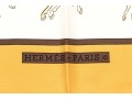 Hermes Magnificent Vintage Brown, Ivory And Gold 