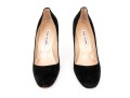 Manolo Blahnik Classic Black Suede Stiletto Pumps, Size 41 1/2