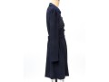 Razooks Soir Noir By Angelica Rueggeberg Blue Double Breasted Coat Dress, Size 38