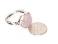 David Yurman Sterling Silver Checkerboard Rose Quartz 