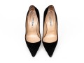 Manolo Blahnik Classic Black Suede Pumps, Size 41 1/2