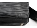 Louis Vuitton Black Epi Leather Top Zip Top Handle Briefcase, With Strap, Authenticated