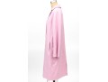 St. John Long Pink Wool Button Front Blazer/Coat, Size S