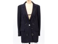 Escada Margaretha Ley Embroidered Collared Blazer, Size 40