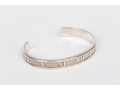 Tiffany & Co. Sterling Silver Fabulous Atlas Motif Cuff Bracelet