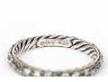 David Yurman Sterling Silver And Diamond 