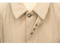 Giorgio Armani Classico Vintage Tan Oversized Belted Trench Coat, Size 42