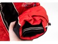 Bogner Red And Black Embroidered Zip Front Ski Jacket