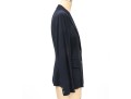Donna Karan Vintage Classic Blue Wool Button Front Blazer, Size 8