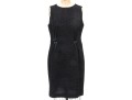 Armani Collezioni Black Boucle Sleeveless Sheath Dress, Slze 10