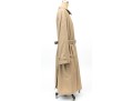 Giorgio Armani Classico Vintage Tan Oversized Belted Trench Coat, Size 42