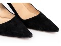 Manolo Blahnik Classic Black Suede Pumps, Size 41 1/2