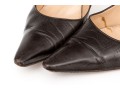 Manolo Blahnik Classic Brown Leather Pumps, Size 41