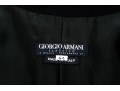 Giorgio Armani Classico Simple Black Three Button Blazer, Size 44