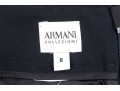 Collection Of Two Assorted Armani Collezioni Grey And Black Toned Skirts