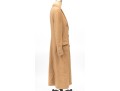Ralph Lauren Vintage Camel Tan Camel Hair Double Breasted Long Overcoat, Size 10