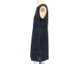 Hobbs, London Blue Suede Sleeveless Sheath Dress, Slze 10
