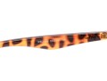 Ray-Ban Brown Tortoise Pattern And Rose Metallic Trimmed Sunglasses