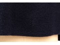 Salvatore Ferragamo Navy Blue Knit Wool Button Front Sweater, Size M