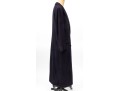 Louis For Women Vintage Blue Cashmere Double Breasted Oversized Long Overcoat, Size 44