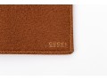 Gucci Handsome Brown Leather Billfold And Credit Card Holder