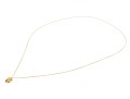 Tiffany & Co. 18k Yellow Gold Classic Vintage Opera Length Chain With Simple Heart Pendant, 1980