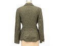 Escada Elements Green Tone Wool Button Front Blazer, Size 40