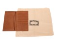 Gucci Handsome Brown Leather Billfold And Credit Card Holder