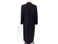 Louis For Women Vintage Blue Cashmere Double Breasted Oversized Long Overcoat, Size 44
