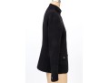 Sonia Bogner Black Wool And Angora Blazer Size 8
