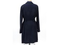 Razooks Soir Noir By Angelica Rueggeberg Blue Double Breasted Coat Dress, Size 38