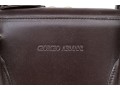 Giorgio Armani Handsome Brown Leather Top Handled Bag