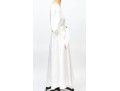 Ted Baker, London Lovely Soft White Belted A Line Dress, Size 3 (US 8)