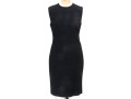 Escada Classic Black Wool Sleeveless Sheath Dress, Slze 40