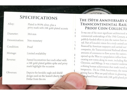 150th Anniversary Set Of Eight Silver Plated Ingots Commemorating