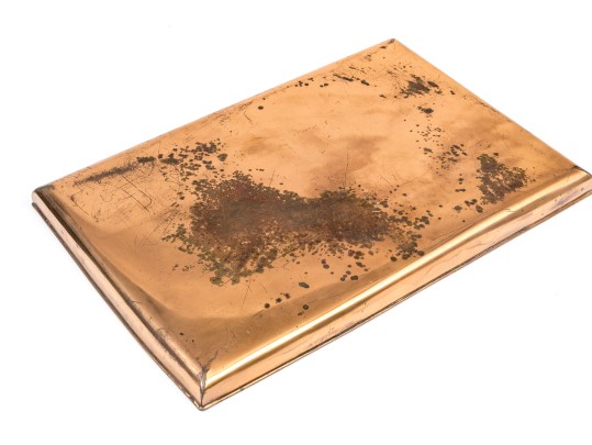 Charming Vintage Copper Bar Tray