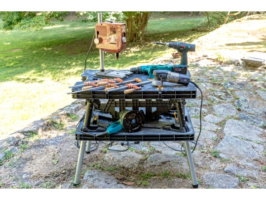 Collection Of Workshop Tools Including Mcgraw-Edison, Makita, Bosch