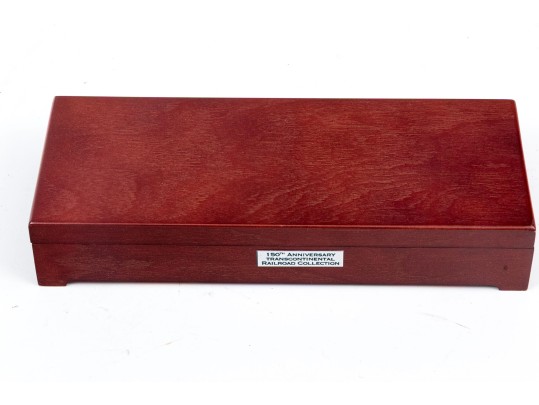 150th Anniversary Set Of Eight Silver Plated Ingots Commemorating