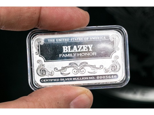 US Collection Of Twenty-five 10 Dwt. .999 Silver Ingots, 250 Dwt (Penny Weight)