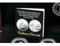 150th Anniversary Set Of Eight Silver Plated Ingots Commemorating