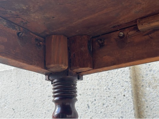 William IV Mahogany Games Table Ca. 1830-50 - For Repair