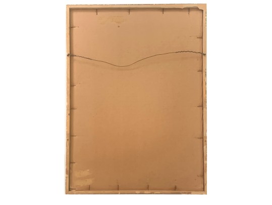 Signed Original Mid Century Framed Work