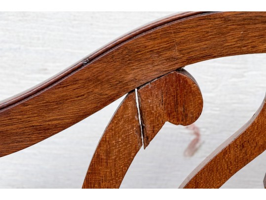 Set Of Eight American Federal Dining Chairs, Ca. 1800-1820 Hartford CT