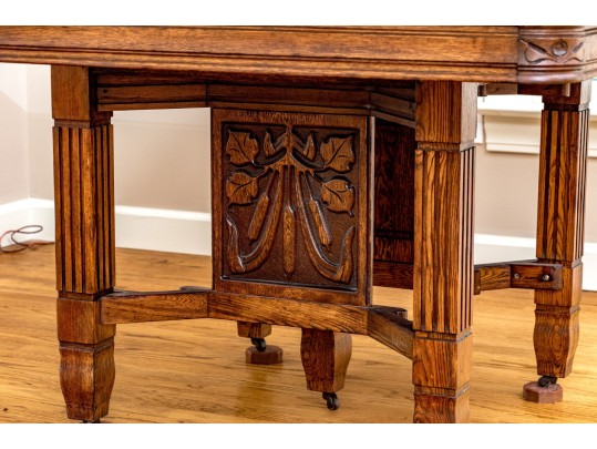 Semi-Antique Oak Table